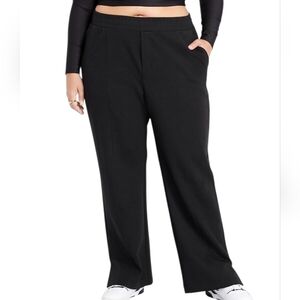 Old Navy Active Wide Leg Dynamic Fleece Pants Size XXL Tall Hi-Rise Stretch